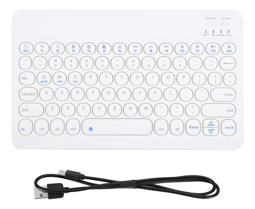 Teclado Inalambrico Multidispositivo Portatil Facil Conexion