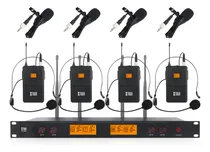 Comprar Xtuga A400 Sistema Microfonos Inalambricos Uhf Profesional 553.7MHz - 593.2MHz
