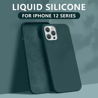 Funda Para iPhone Original Cuadrada Silicona Líquida 13 Pro