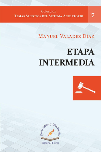 Etapa Intermedia, De Manuel Valadez Diaz., Vol. 1. Editorial Flores Editor, Tapa Blanda En Español, 2018