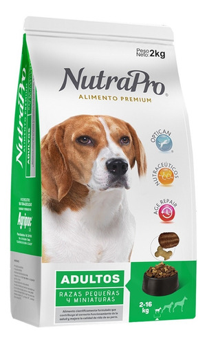 Nutrapro Adulto Raza Peq 7.5 Kg. Entrega Gratuita Quito