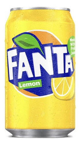 Refrigerante Fanta Lemon Lata 330ml Importado