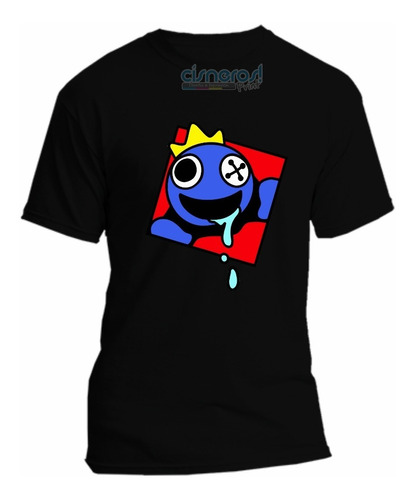 Playera Blue Rainbow Friends Roblox Escurre Todas Las Tallas