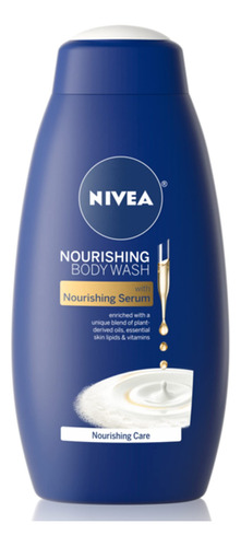 Nivea Gel De Baño Nourishing Care Con Suero Nutritivo, 20 .