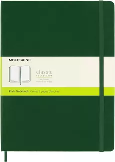 Cuaderno, Extra Grande, Liso, Verde Mirto, Tapa Dura (7...