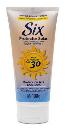Protector Solar Six F30 180 Grs