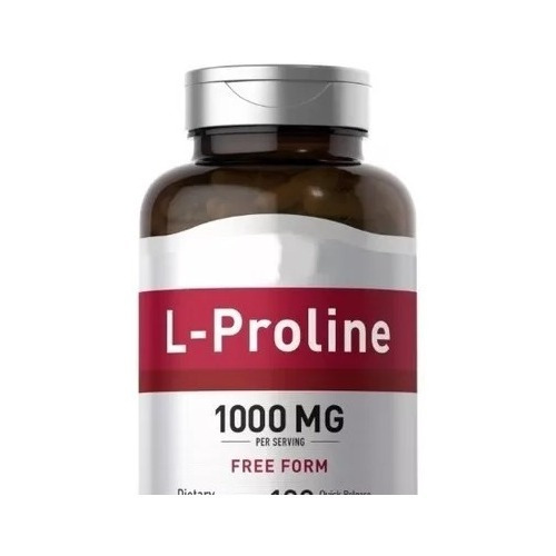 L-proline 1000 Mg 120 Cápsulas