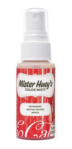 Mr. Huey´s Misting Spray Peppermint / Tinta En Spray Rojo Me