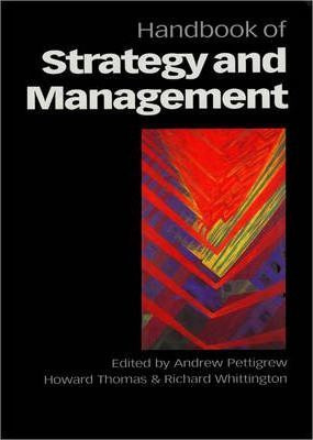 Libro Handbook Of Strategy And Management - Andrew M. Pet...