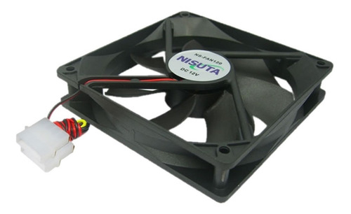 Cooler Pc Fan Turbina Ventilador 120mm Buje 12v 4p