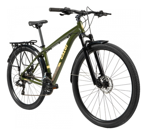 Mountain Bike Caloi Explorer Equipped Verde/bege - 2022