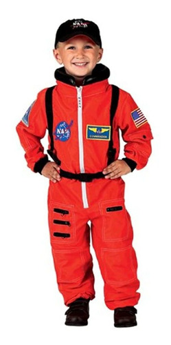 Traje De Astronauta Con Parches De La Nasa Y Broches