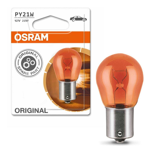 Lâmpada Halógena Osram Standard Py21 3200k 21w 12v Original