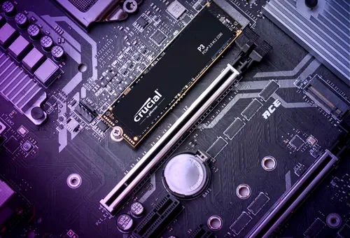 Ssd Crucial P3 1tb Pcie Gen3 3d Nand Nvme M.2 Ssd, 3500mb/s Negro