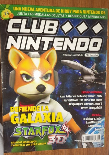 Revista Club Nintendo Año 20 N° 9 Septiembre 2011 (Usado)