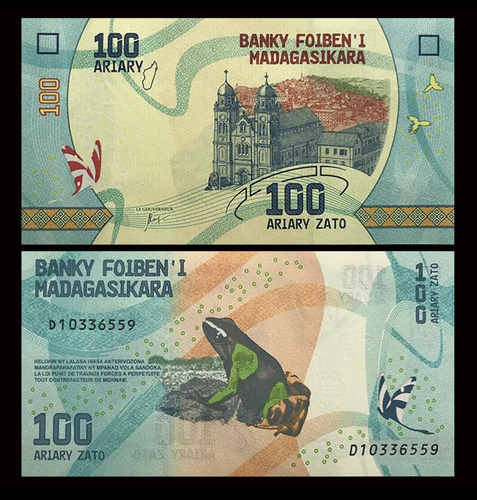 Billete De Madagascar