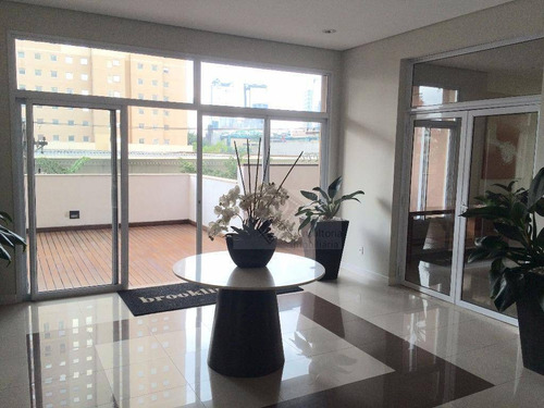 Imagem 3 de 15 de Cobertura Residencial À Venda, Brooklin, São Paulo. - Co0612