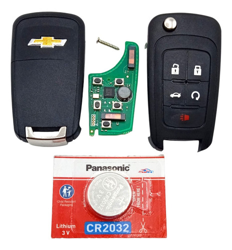 Llave Control Proximidad Chevrolet Cruze 2010 A 2015 434mhz