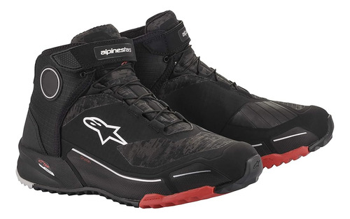 Zapatillas De Montar Alpinestars Cr-x Drystar (10) (negro/ro