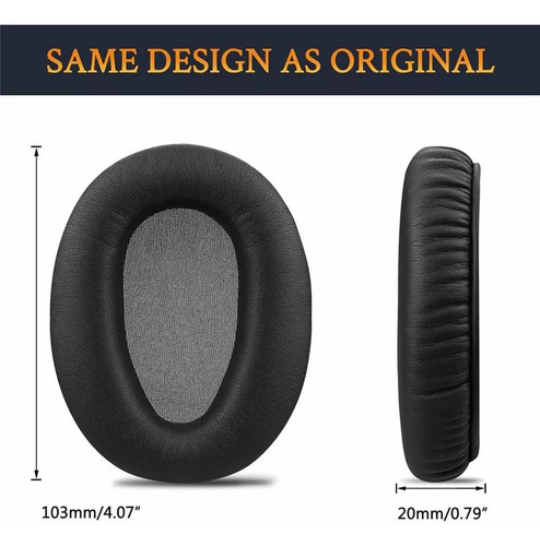 Almohadillas De Repuesto Para Sony Wh-ch720n Mdr-zx770 D