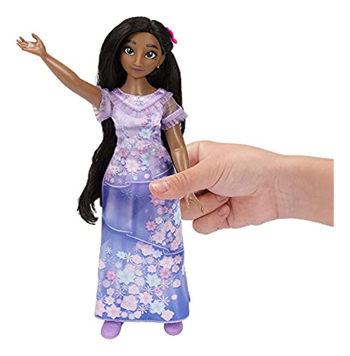 Disney Encanto Isabela Fashion Doll Con Vestido, Zapatos Y H