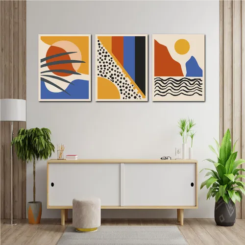 Set Cuadros Minimalistas Enmarcados 30x40cm Envio Gratis!