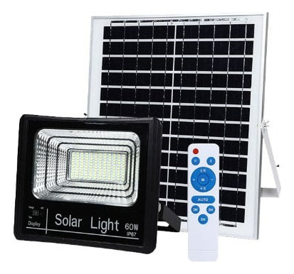 Foco Solar 100w Led Panel Control Remoto Purare Technologic 