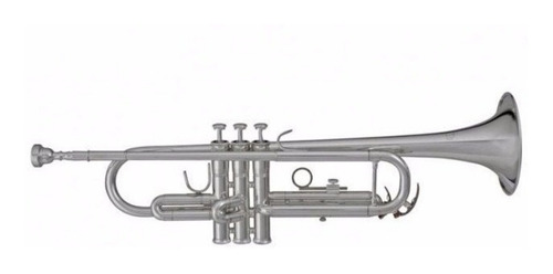 Blessing Trompeta Niquelado Tono Sib 6418n Estuche + Envio !