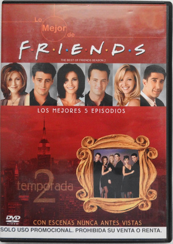 Lo Mejor De Friends Temporada 2 Dvd