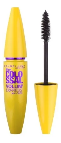 Máscara de pestañas Maybelline Volum' Express The Colossal 9.168ml color glam black 1 unidad