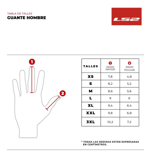 Imagen 5 de 6 de Guantes Moto Cortos Ls2 Jet 2 Negro Touch Tienda Devotobikes