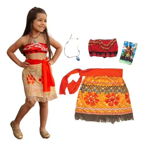 Roupa fantasia moana baby 3 a 6 meses - Mimos da Gislaine