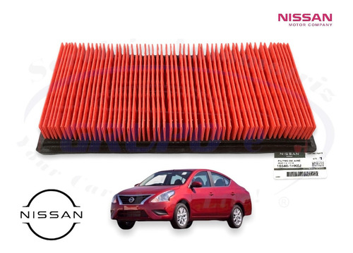 Filtro Aire Versa V- Drive 1.6 L 2019 2020 2021 2022 Nissan