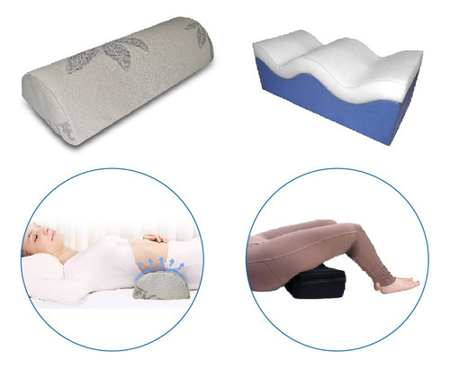 Cojin Bbl Post Cirugia Gluteos + Almohada Lumbar Memory Foam