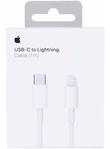 Imagen 1 de 3 de Cable Cargador Para iPhone Lightning A Usb-c Carga Rapida