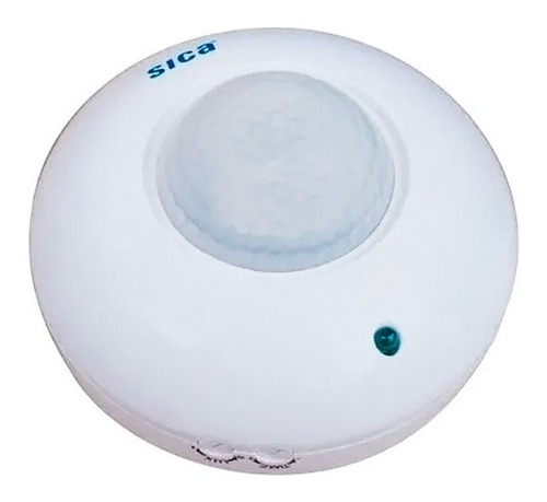 Sensor Detector Movimiento Para Techo 360º Blanco 1200w Sica