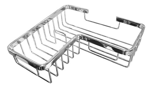 Esquinero Estante Rejilla L Simple Inoxidable 200x200x55 Mm