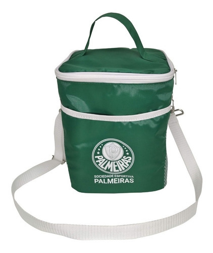 Bolsa Térmica Cooler 17 Litros Dobrável Com Alça Palmeiras