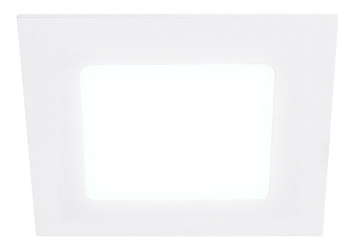 Panel Led De Incrustar, Cuadrado 6w Luz Fría, Interior