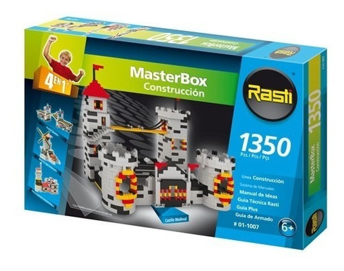 Rasti Master Box Construcción 1350 Pzs