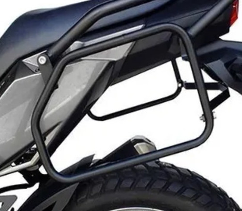 Imagem 1 de 7 de Afastador Alforge Kawasaki Versys X300 2018+ Preto