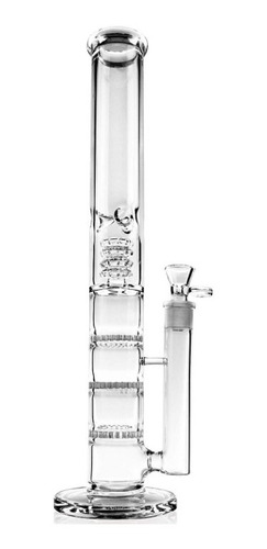 Bong Ice Pipa Pro 44cm Percolador Honey Comb Pyre Bowl Fumar