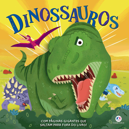 Dinossauros, de Brooks, Susie. Ciranda Cultural Editora E Distribuidora Ltda., capa mole em português, 2018