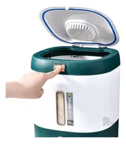 Comprar Expendedor Practico De Cereales Verde Y+ligas De Regalo