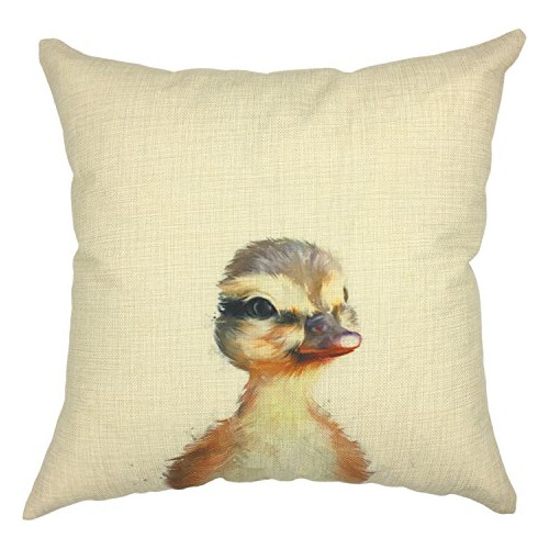 Cute Duck Throw Pillow Funda De Cojín Decorativo Funda...