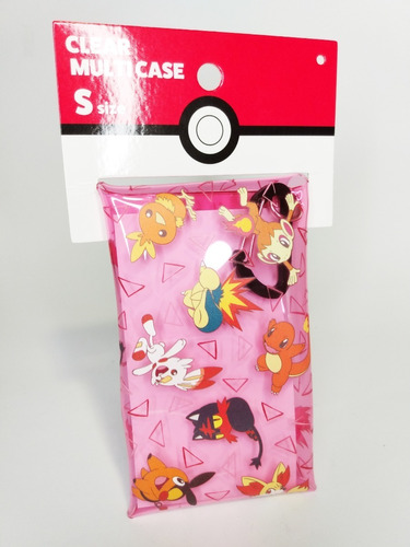 Cartera De Plastico Original Centro Pokemon Modelo Iniciales