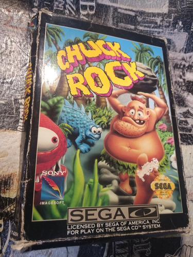 Chuck Rock - Sega Cd
