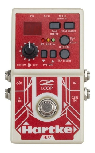 Pedal Looper Para Bajo Hartke Hl77 Oferta!!