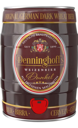 Cerveja Denninghoffs Weizenbier Dunkel Barril 5l - Alemã