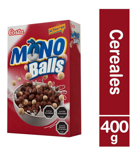 Cereal Costa Mono Balls 400 G